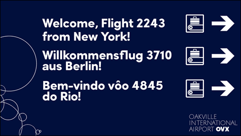 multilingual wayfinding screen